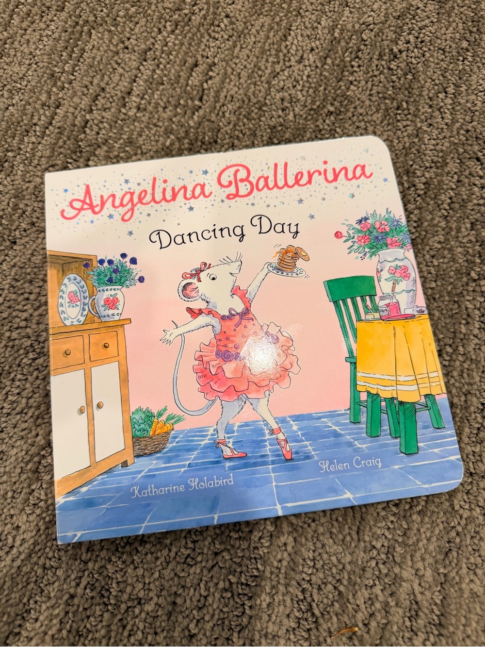 Angelina Ballerina: Dancing Day board book by Katharine Holabird